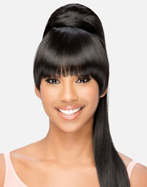 Bang and Ponytail Loui Heat-Friendly Synthetic Hairpiece